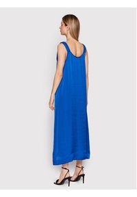 DKNY Sukienka codzienna P2DBTN10 Niebieski Regular Fit. Okazja: na co dzień. Kolor: niebieski. Materiał: syntetyk. Typ sukienki: proste. Styl: casual #3