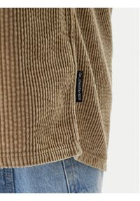 Quiksilver Koszula Venture Cold EQYWT04646 Beżowy Comfort Fit. Kolor: beżowy. Materiał: bawełna #4