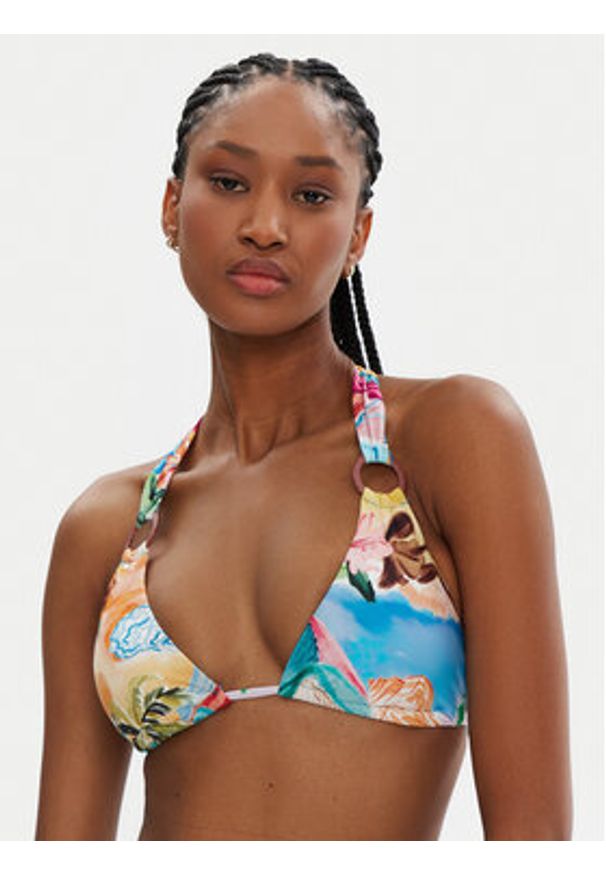 Seafolly Góra od bikini South Pacific 31401-211 Kolorowy. Materiał: syntetyk. Wzór: kolorowy