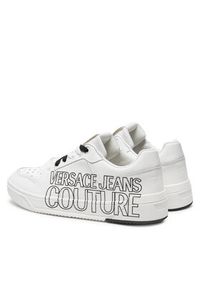 Versace Jeans Couture Sneakersy 77YA3SJ5 ZP346 Biały. Kolor: biały. Materiał: skóra #3