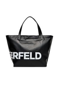 Karl Lagerfeld - KARL LAGERFELD Torebka A3W50029 Czarny. Kolor: czarny. Materiał: skórzane #3