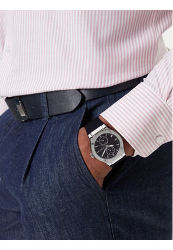 Guess Zegarek Lovey GW0655L1 Srebrny. Kolor: srebrny