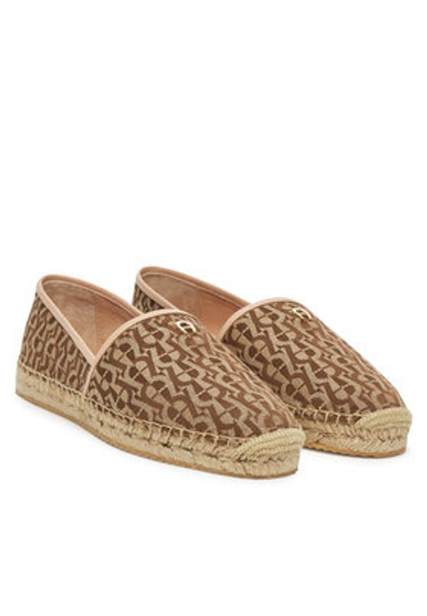 Aigner Espadryle Ines 1B 1251475 Beżowy. Kolor: beżowy. Materiał: skóra
