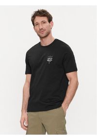 Aeronautica Militare T-Shirt 241TS2062J592 Czarny Regular Fit. Kolor: czarny. Materiał: bawełna #1