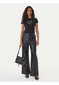 Hugo - HUGO T-Shirt Dichroma_B 50560769 Czarny Slim Fit. Kolor: czarny. Materiał: bawełna #3