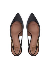 Love Moschino - LOVE MOSCHINO Sandały JA10487G0LIA0000 Czarny. Kolor: czarny. Materiał: skóra