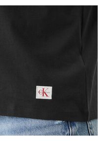 Calvin Klein Jeans Tank top LV04RF273G Czarny Slim Fit. Kolor: czarny. Materiał: bawełna #3