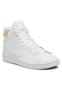 Nike Sneakersy Court Royale 2 Mid CT1725 100 Biały. Kolor: biały. Materiał: skóra