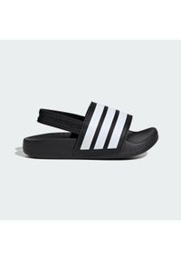 Adidas - Klapki adilette Estrap Kids. Kolor: wielokolorowy, czarny, biały