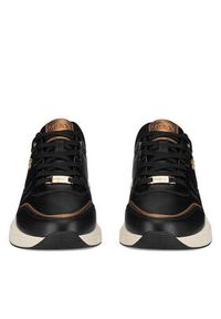 MEXX Sneakersy MI001009143W Czarny. Kolor: czarny. Materiał: skóra