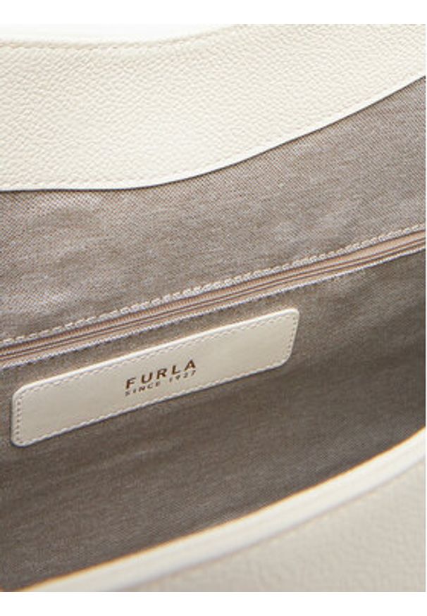 Furla Torebka WB01788 BX3353 KH PNN00 Écru. Materiał: skórzane