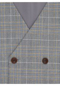 Pako Lorente - PAKO LORENTE – Dwurzędowa kamizelka w kratę. Materiał: poliester, elastan, wiskoza. Styl: elegancki, młodzieżowy #2