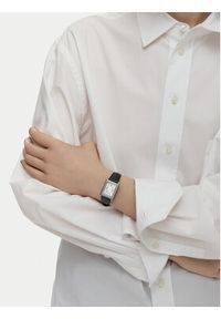 Emporio Armani Zegarek Genni AR11623 Czarny. Kolor: czarny. Materiał: skóra #4