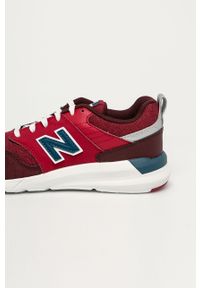New Balance - Buty dziecięce YS009CB1. Nosek buta: okrągły. Zapięcie: sznurówki. Kolor: czerwony. Materiał: materiał, syntetyk, skóra, guma, zamsz. Szerokość cholewki: normalna #5