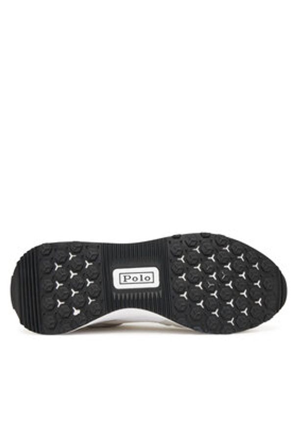 Polo Ralph Lauren Sneakersy Train 89 V2 Suede-Paneled Sneaker 809973974001 Biały. Kolor: biały. Materiał: skóra, zamsz