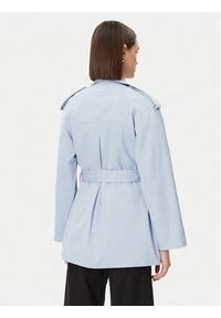 Morgan Trencz 251-GLINE Błękitny Relaxed Fit. Kolor: niebieski. Materiał: bawełna #4