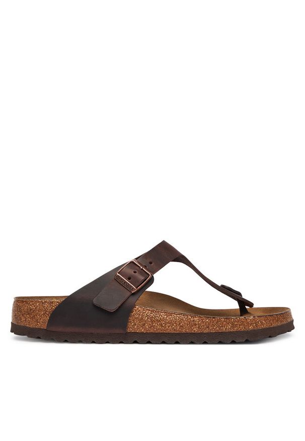 Japonki Birkenstock. Kolor: brązowy