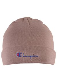 Czapka turystyczna zimowa damska Champion Beanie. Kolor: różowy. Materiał: poliester. Sezon: zima