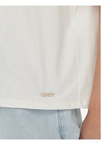 Liu Jo T-Shirt TA4101 JS003 Biały Regular Fit. Kolor: biały. Materiał: bawełna