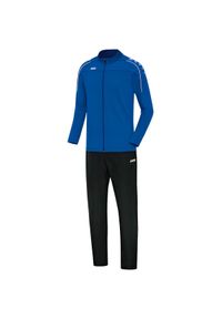 Dziecięcy dres Jako loisirs Classico. Kolor: niebieski. Materiał: dresówka. Styl: sportowy #1