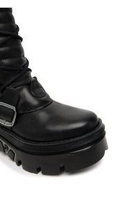 NEW ROCK Kozaki M-WALL272-S1 Czarny. Kolor: czarny. Materiał: skóra. Styl: rockowy #2