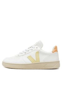 Veja Sneakersy V-10 VX0703103A Biały. Kolor: biały. Materiał: skóra #3