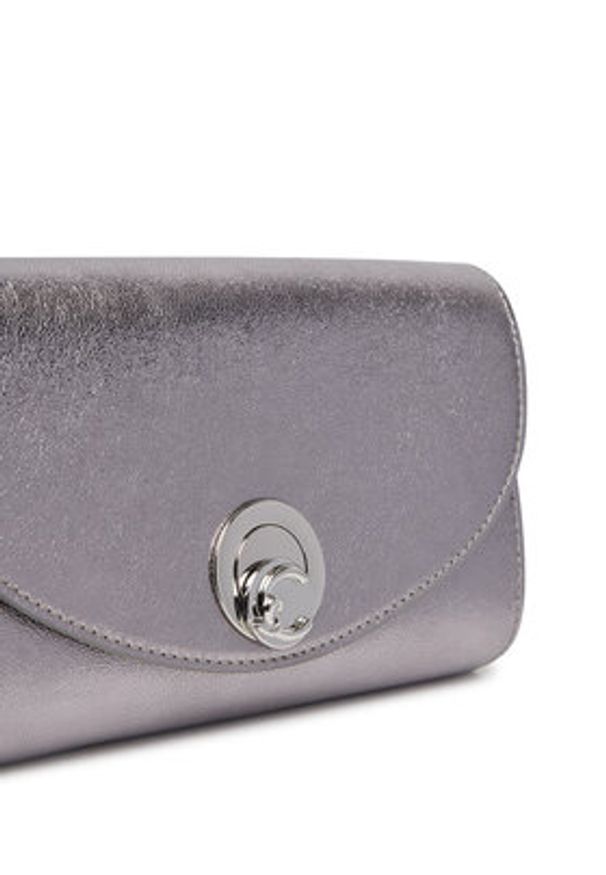 Coccinelle Torebka Tob Coccinellenikla Smooth E1 TOB 15 01 01 Srebrny. Kolor: srebrny. Materiał: skórzane