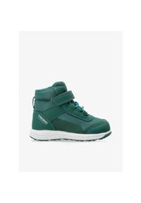 Buty dziecięce Viking Footwear Knapper Reflex Mid WP 1V. Kolor: zielony. Sport: turystyka piesza