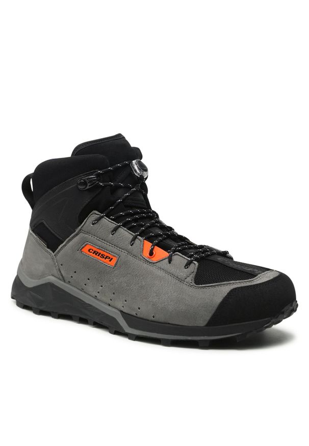 Trekkingi Crispi Attiva Mid Gtx GORE TEX LW23206000 Grey. Materiał: materiał. Technologia: Gore-Tex. Sport: turystyka piesza