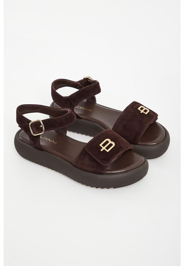Baldinini - Sandały damskie skórzane BALDININI. Materiał: skóra