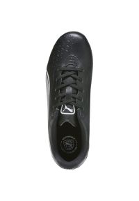 Buty piłkarskie Puma King Match FG/AG Jr 107573 01 czarne. Kolor: czarny. Materiał: syntetyk, mikrofibra, materiał. Szerokość cholewki: normalna. Sport: piłka nożna
