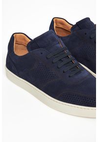 Sneakersy męskie zamszowe CESARE CASADEI. Materiał: zamsz #3