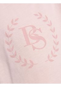 Big-Star - Koszulka dziewczęca różowa Courtney 600. Kolor: różowy. Materiał: dresówka, bawełna, tkanina, materiał. Wzór: aplikacja, nadruk. Styl: klasyczny #5