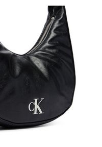 Calvin Klein Torebka Buckle Small Bag LV04F3513G Czarny. Kolor: czarny. Materiał: skórzane #2