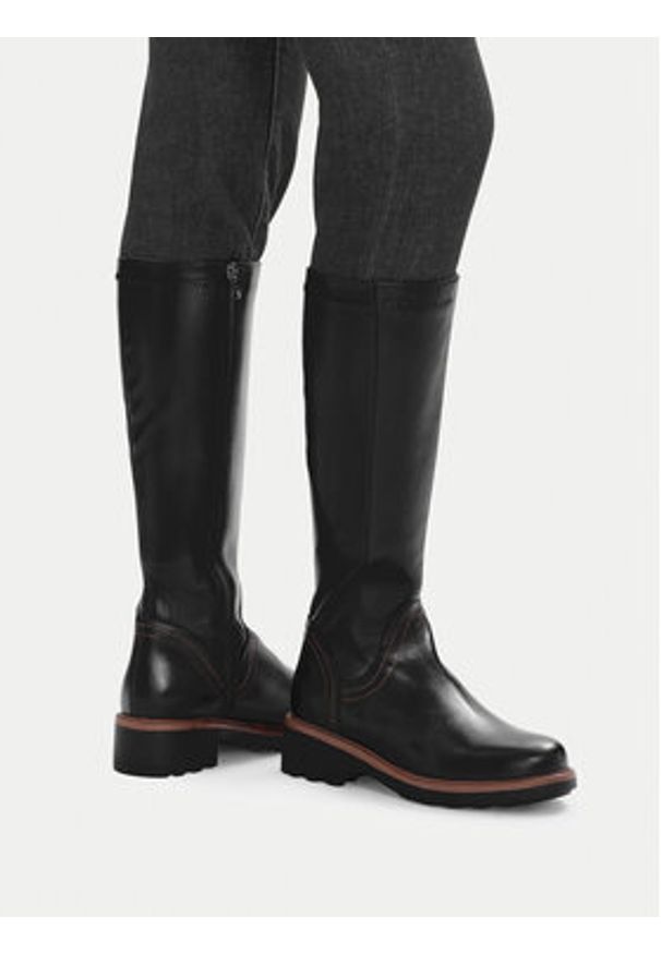 Lasocki Kozaki CEO-RST-5658-05 Czarny. Kolor: czarny. Materiał: skóra