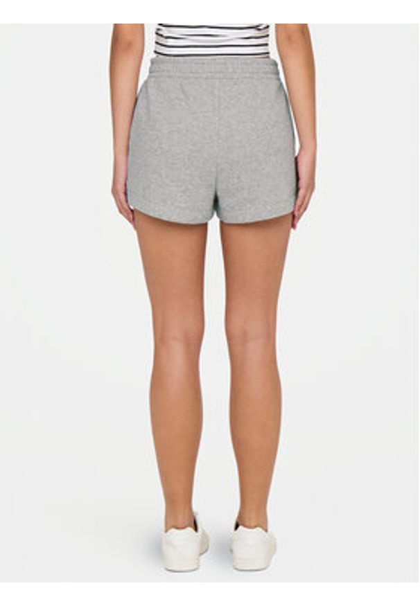 only - ONLY Szorty sportowe Sweat 15245800 Szary Regular Fit. Kolor: szary. Materiał: bawełna