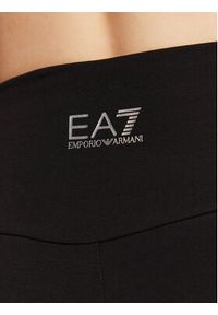 EA7 Emporio Armani Legginsy 3RTP72 TJ01Z 1200 Czarny Slim Fit. Kolor: czarny. Materiał: bawełna #2