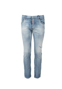 DSQUARED2 - Dsquared2 Jeansy "Skater Jean" | S71LB1173 S30664 | Mężczyzna | Niebieski. Stan: obniżony. Kolor: niebieski
