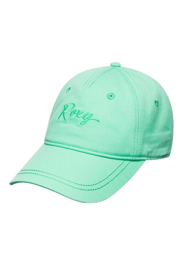 Roxy - Czapka baseballowa dla Kobiety DEAR BELIEVER COLOR Zielony. Kolor: zielony. Materiał: materiał, bawełna. Wzór: haft, ze splotem