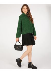 Unisono - ŻAKARDOWY SWETER 01-1 VERDE. Materiał: żakard #1