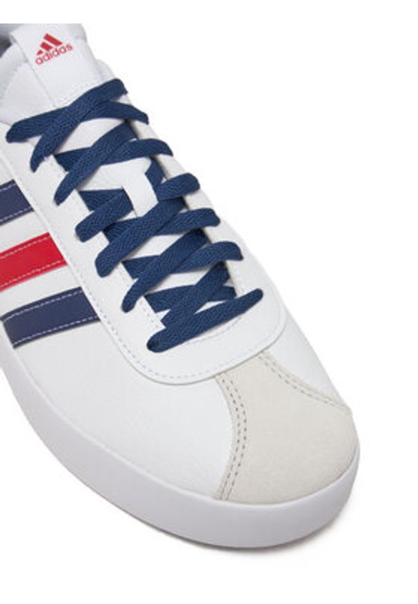 Adidas - adidas Sneakersy VL Court 3.0 IF4465 Biały. Kolor: biały. Materiał: skóra