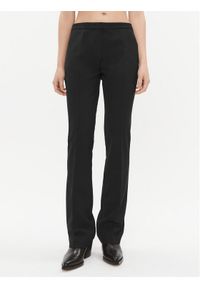 Pinko Spodnie materiałowe Persempre 102204 A18F Czarny Regular Fit. Kolor: czarny. Materiał: materiał, wełna