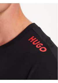 Hugo Bluza 50478910 Czarny Relaxed Fit. Kolor: czarny. Materiał: bawełna #4