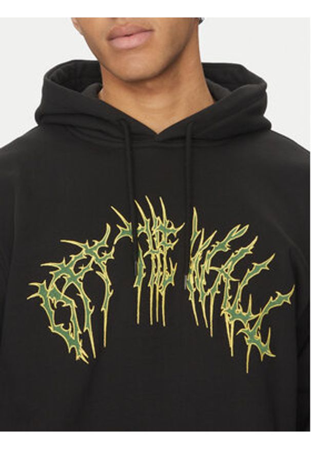 Vans Bluza VN000M1NBLK1 Czarny Relaxed Fit. Kolor: czarny. Materiał: bawełna