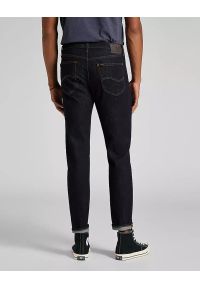 Lee - Spodnie jeansowe męskie LEE Austin RINSE. Okazja: na co dzień, na spacer, do pracy. Kolor: niebieski. Materiał: jeans. Styl: casual