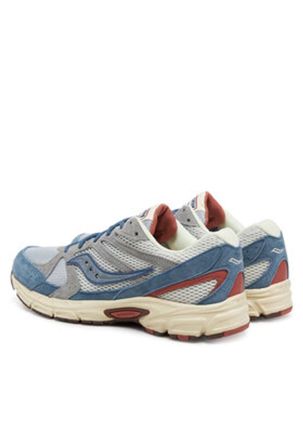 Saucony Sneakersy Ride Millennium Designed in Venice S70890 2 Szary. Kolor: szary. Materiał: zamsz, skóra