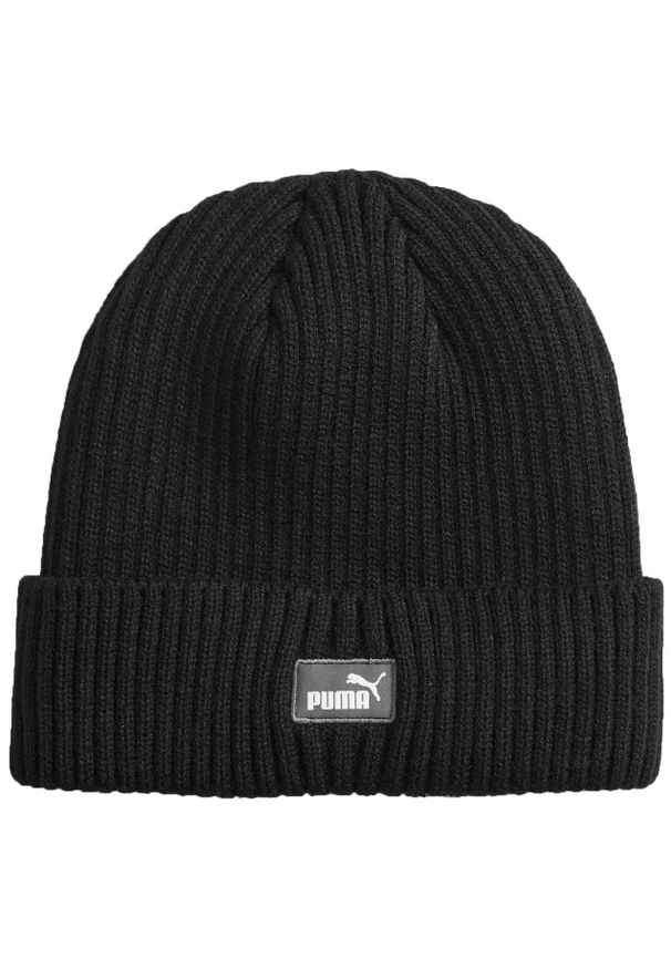 Czapka Puma Classic Cuff Beanie. Kolor: czarny. Sezon: zima. Styl: sportowy