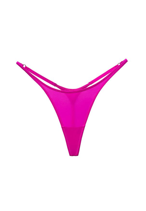 Intica - Stringi biodrówki z delikatnych materiałów niewidoczne pod ubraniem Viole. Kolor: różowy. Materiał: materiał