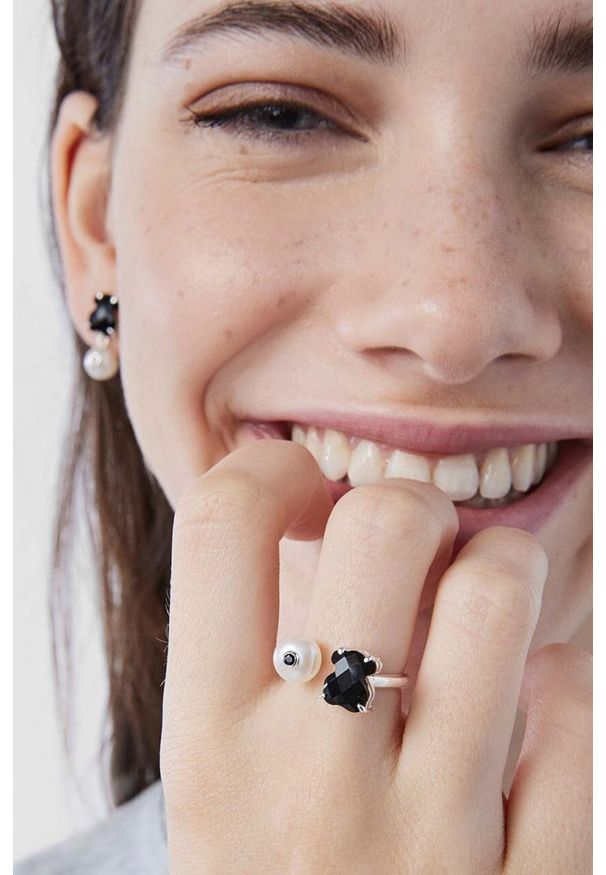 アクセサリー me0821 33400 TOUS STRAIGHT - PIERŚCIONEK Z ŻÓŁTEGO SREBRA VERMEIL Z