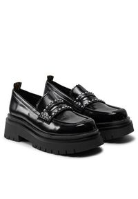 Pepe Jeans Loafersy PLS10415 Czarny. Kolor: czarny. Materiał: skóra